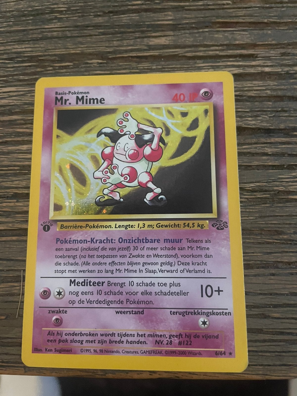 Pokemon jungle Mr. Mine #6, Verzenden, Zo goed als nieuw