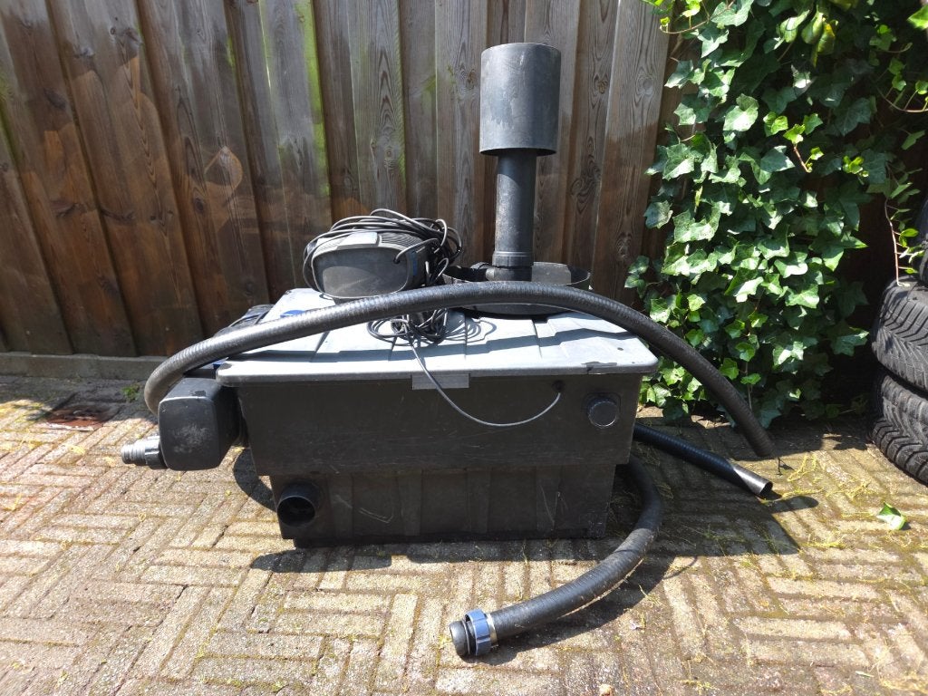Oase vijferfilterbox en skimmer met Oase pomp, Ophalen, Gebruikt, Vijverfilter