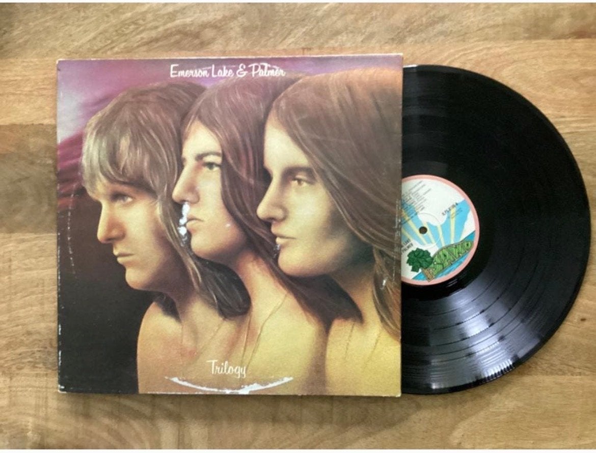 Emerson, Lake & Palmer - Trilogy (LP), Cd's en Dvd's, Vinyl | Rock, Ophalen of Verzenden, 12 inch, LP