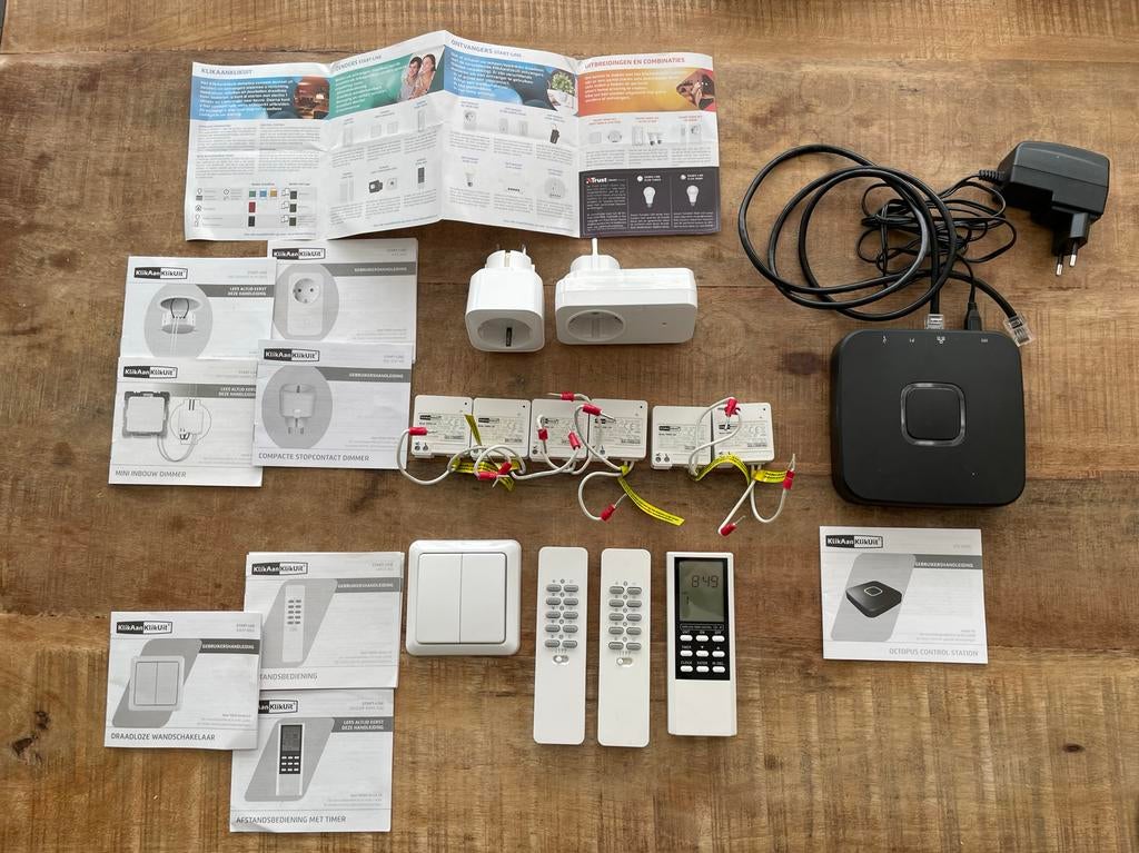 Uitgebreid KlikAanKlikUit Smart Home Pakket, Ophalen of Verzenden, Gebruikt
