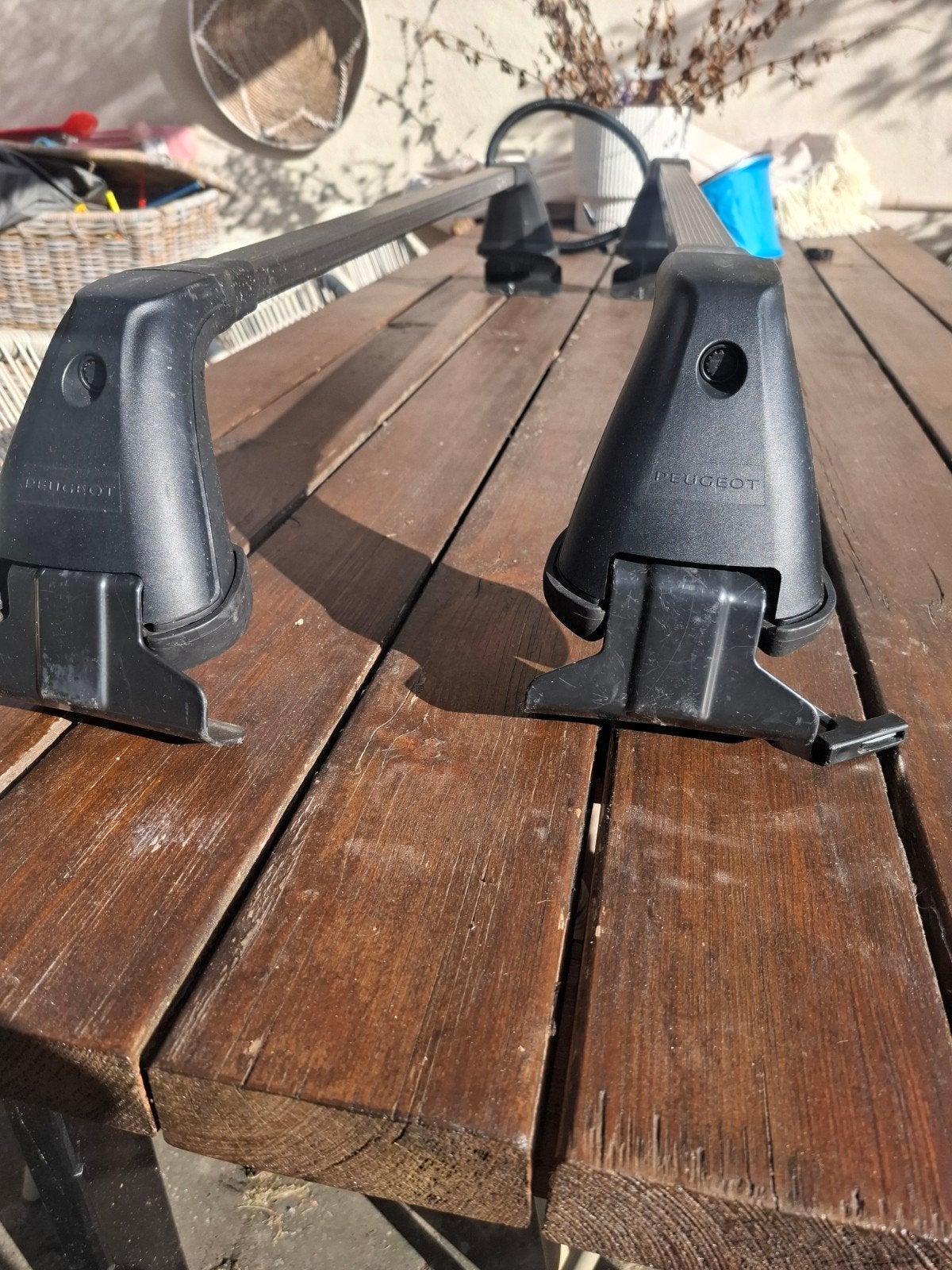 Originele Peugeot 308 dakdragers (2018 model), Ophalen, Gebruikt