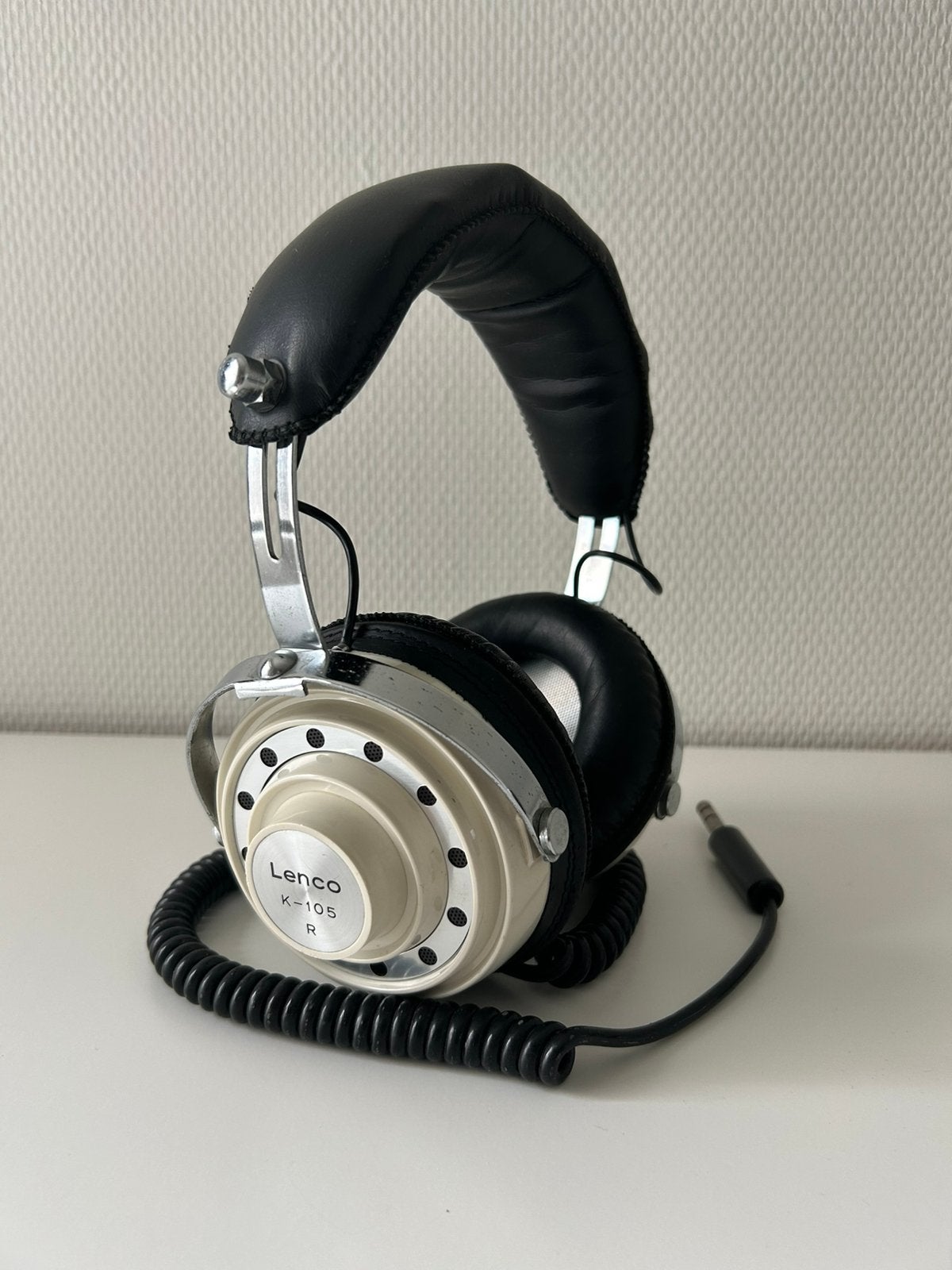 Lenco K-105 - Werkende vintage stereo koptelefoon