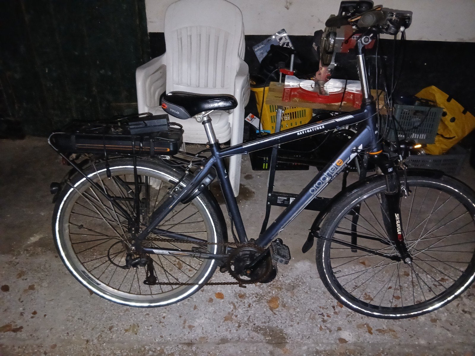 prophete elektrische fiets, Gebruikt, Vering, Velgrem, 49 tot 53 cm