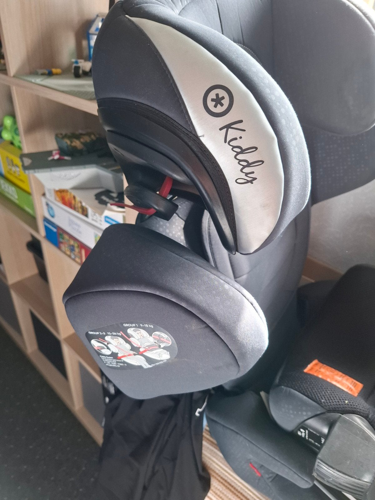 2 autostoeltjes kiddy.isofix, 15 t/m 36 kg, Zo goed als nieuw, Isofix, Ophalen