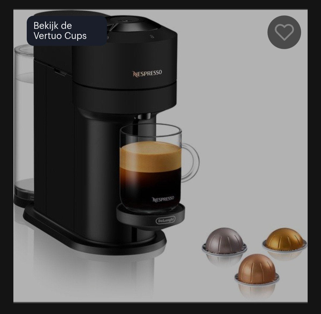 nespresso apparaat, Ophalen of Verzenden, Zo goed als nieuw, Espresso apparaat