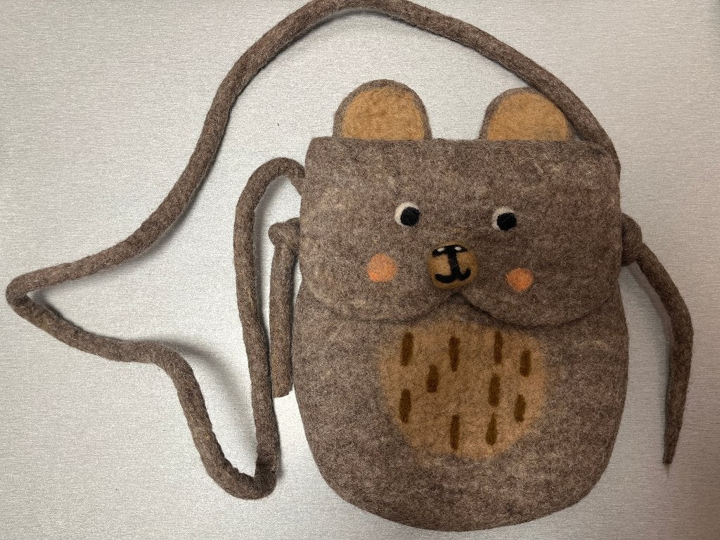 Vilten Beer Tas voor Kinderen - Nieuw, Ophalen of Verzenden, Nieuw