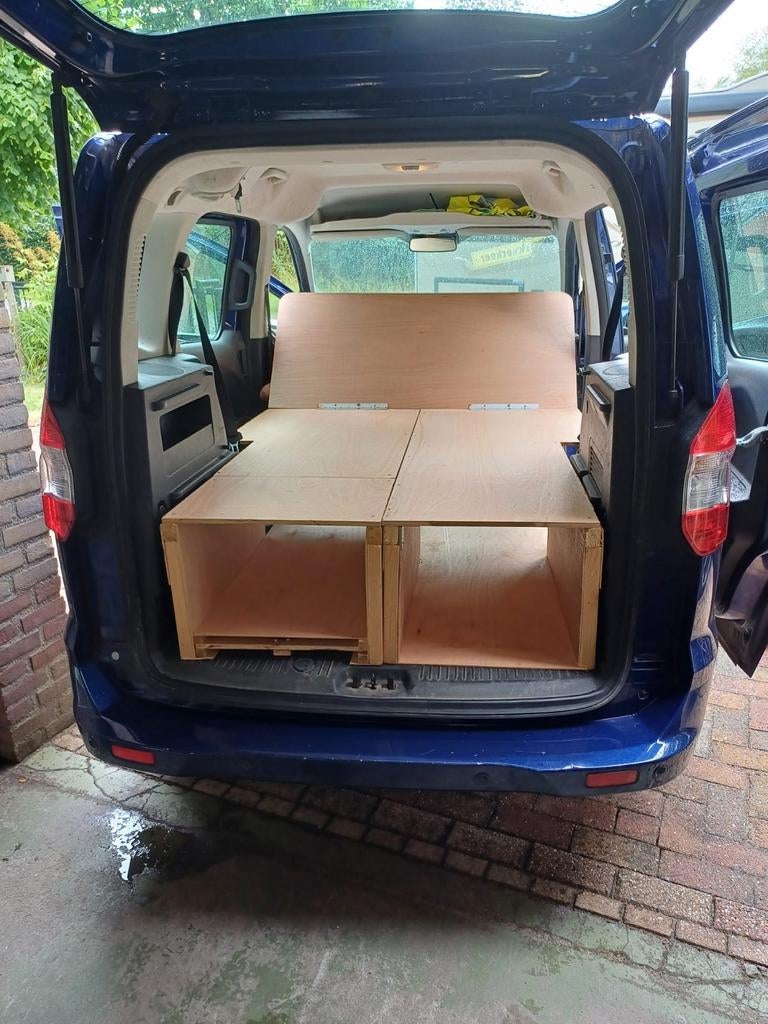 Camperinbouw / camperbox inclusief matrassen, Ophalen, Gebruikt, Ford