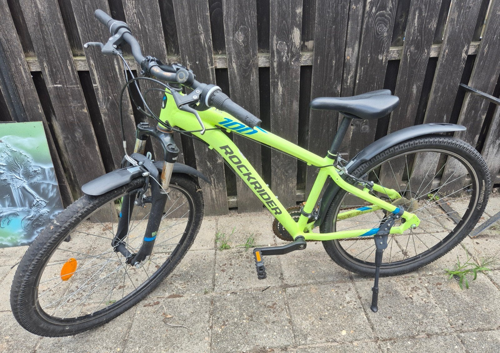 Rockrider 100 Mountainbike, Hardtail, 49 tot 53 cm, Zo goed als nieuw, Ophalen
