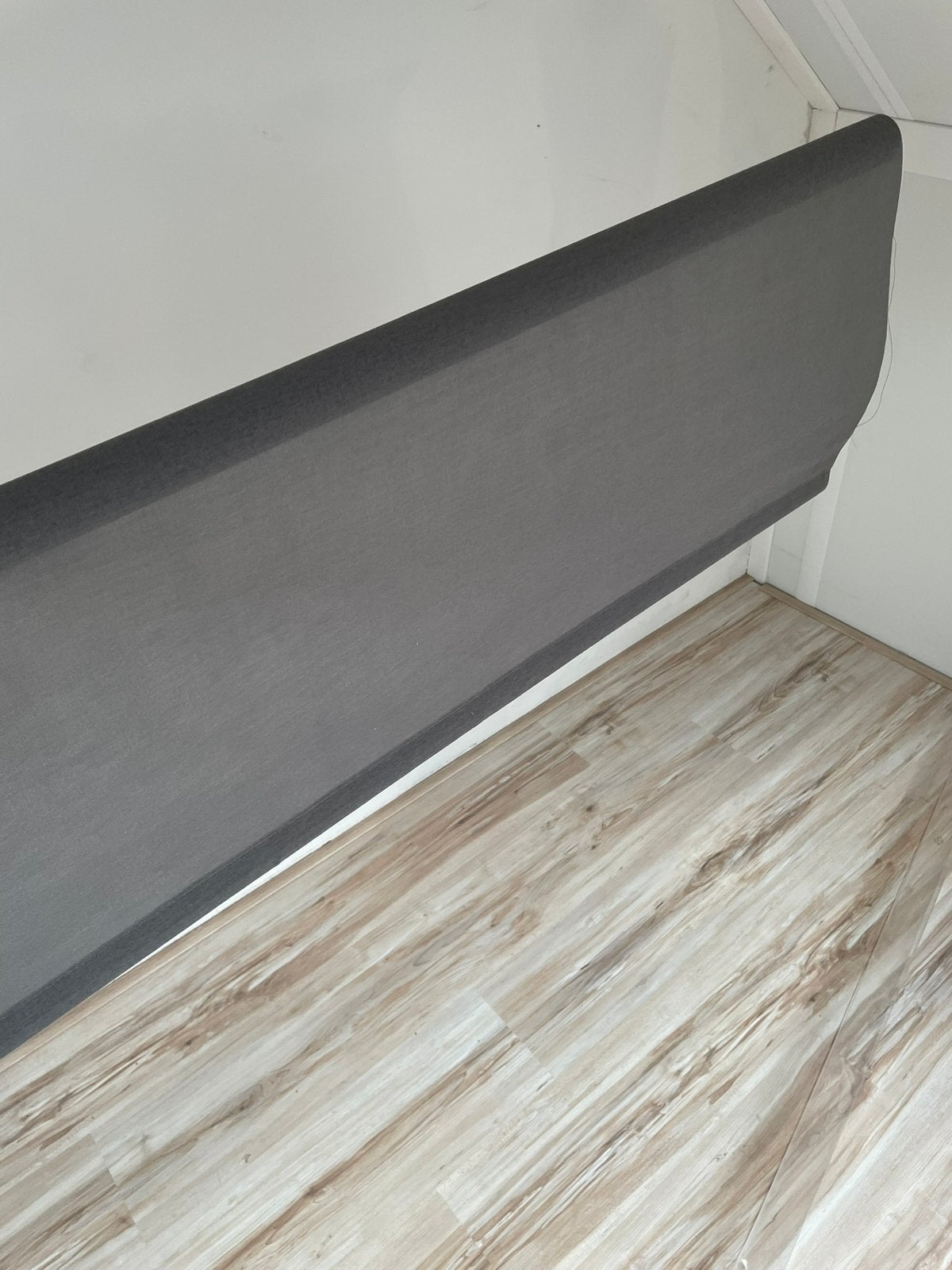KARWEI rolgordijn lichtdoorlatend grijs mêlee 150x190 cm, Huis en Inrichting, Ophalen, 150 cm, 190 cm, Karwei