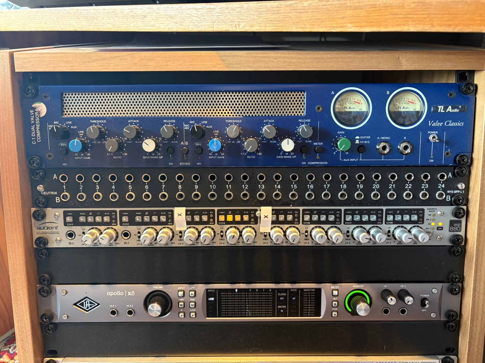 TL Audio C1 Dual Valve compressor, Ophalen, Gebruikt