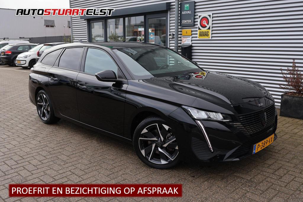 Peugeot 308 SW 1.2 PureTech Allure Pack Business 1e Eigenaar, Voorwielaandrijving, 1199 cc, Leder en Stof, Zwart