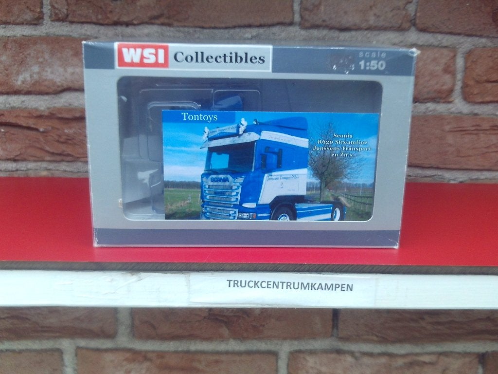 WSI  Scania  Streamline  Highline  van  Janssens  Transport., Ophalen of Verzenden, Nieuw, Bus of Vrachtwagen, Wsi