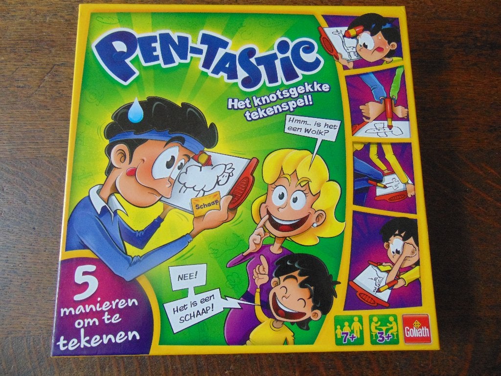 Pentastic Spel van Goliath, Drie of vier spelers, Ophalen of Verzenden, Zo goed als nieuw, Goliath
