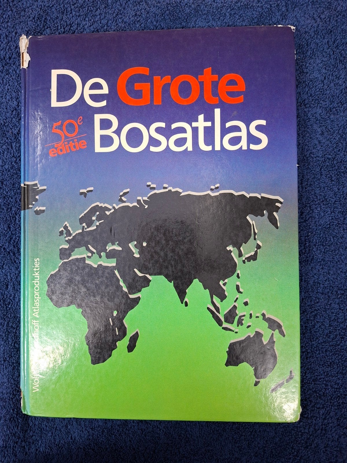 De Grote Bosatlas 50e editie - Wolters-Noordhoff, Ophalen of Verzenden, Gelezen, Wereld