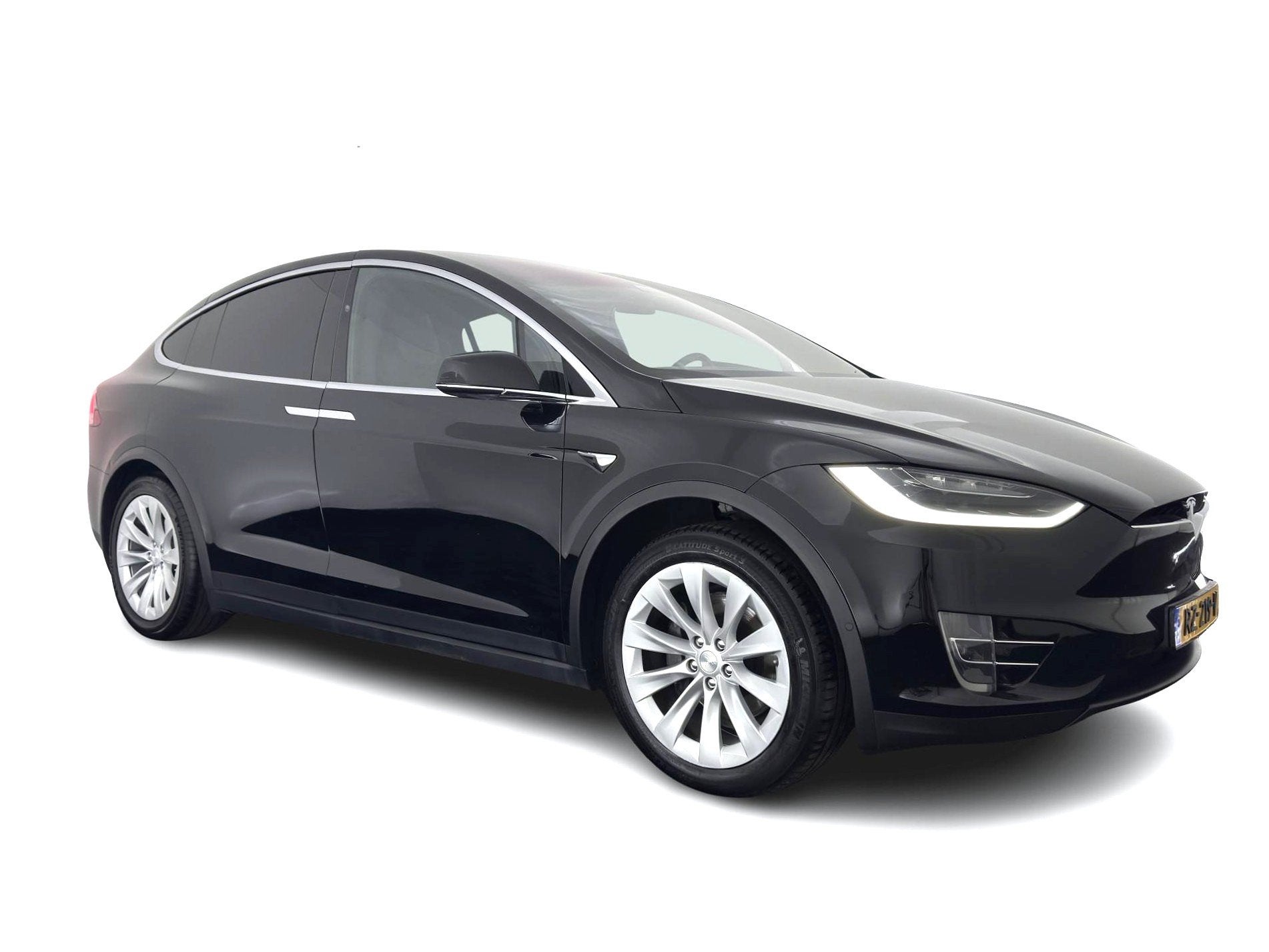 Tesla Model X 100D [ 6-Pers. ] [3-Fase-11kW] {SoH-81%} Aut., Auto's, Tesla, Automaat, Model X, Gebruikt, 2433 kg