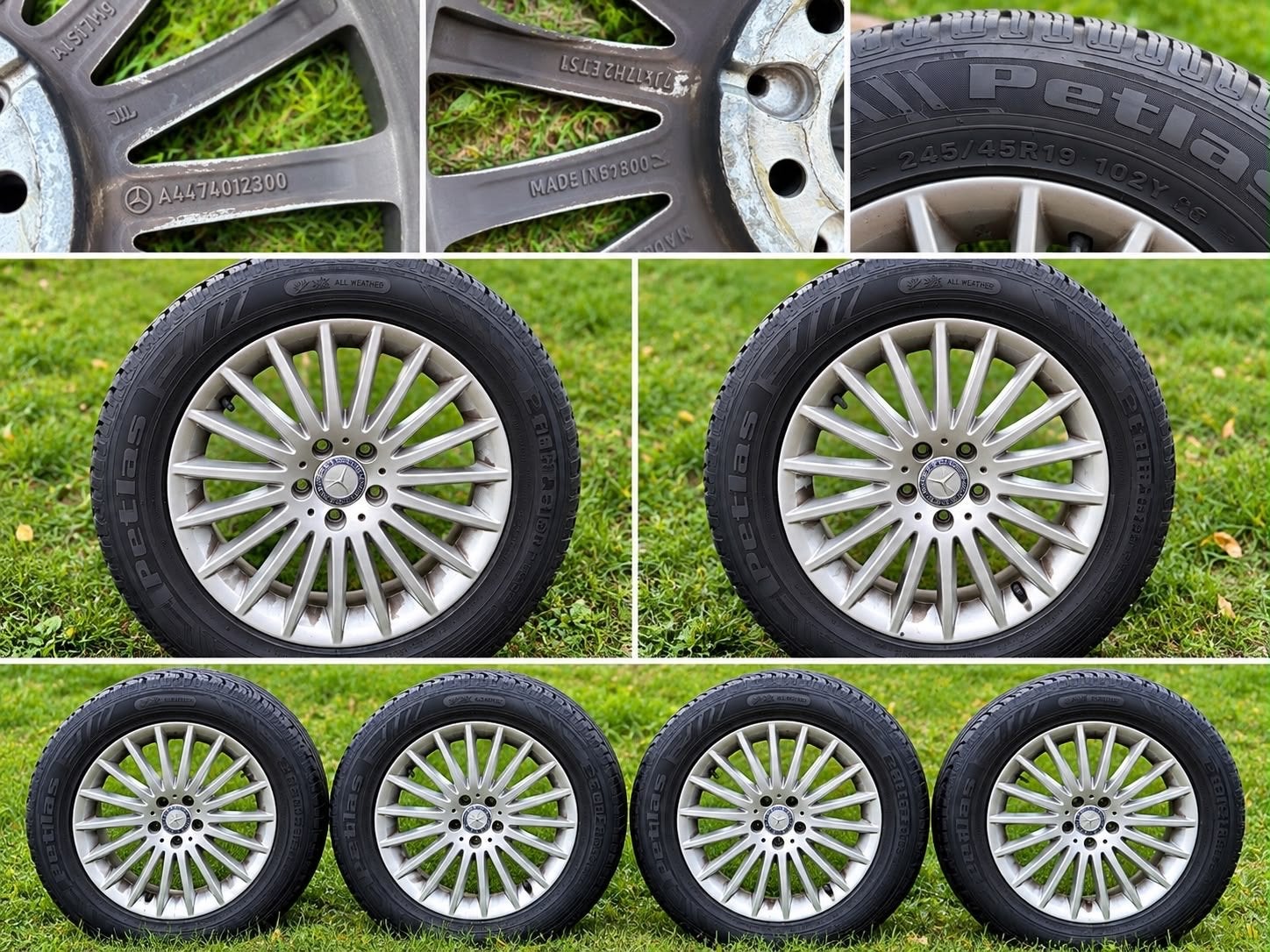 Mercedes V-klasse / Vito / Viano originele velgen 17 inch, Ophalen, Velg(en), 17 inch, Bestelwagen