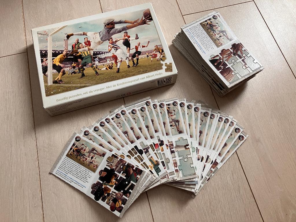 Supermarkt actie AH Puzzel Eredivisie NIEUW!, Albert Heijn, Ophalen of Verzenden