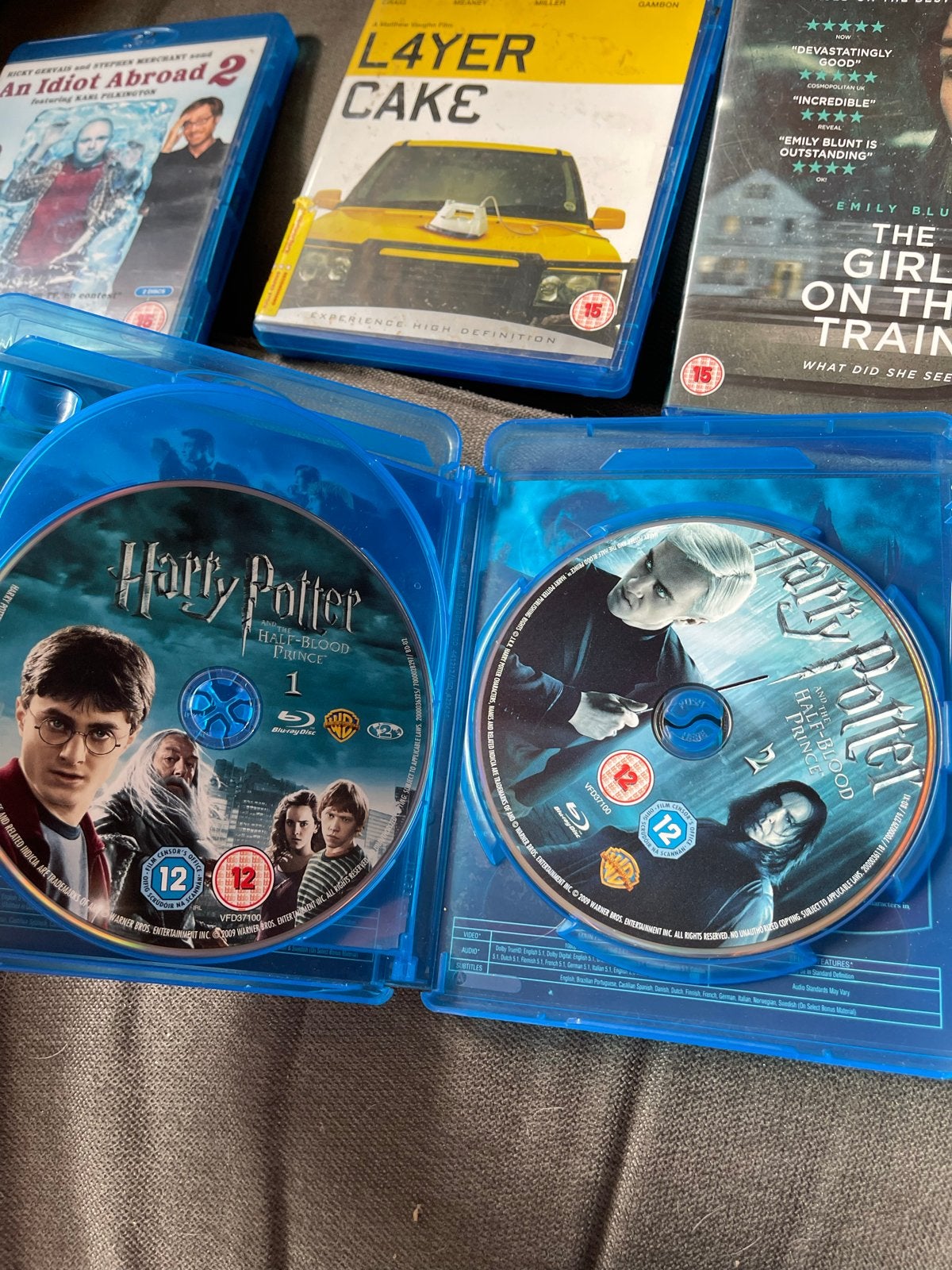 Harry Potter Blu-ray films: Half-Blood Prince & Order of the, Cd's en Dvd's, Blu-ray, Nederlands, Film, Science Fiction en Fantasy