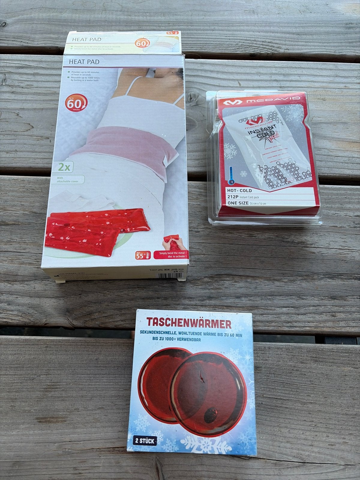 Warmtekussens en handwarmers set, Ophalen of Verzenden, Nieuw, Overige typen