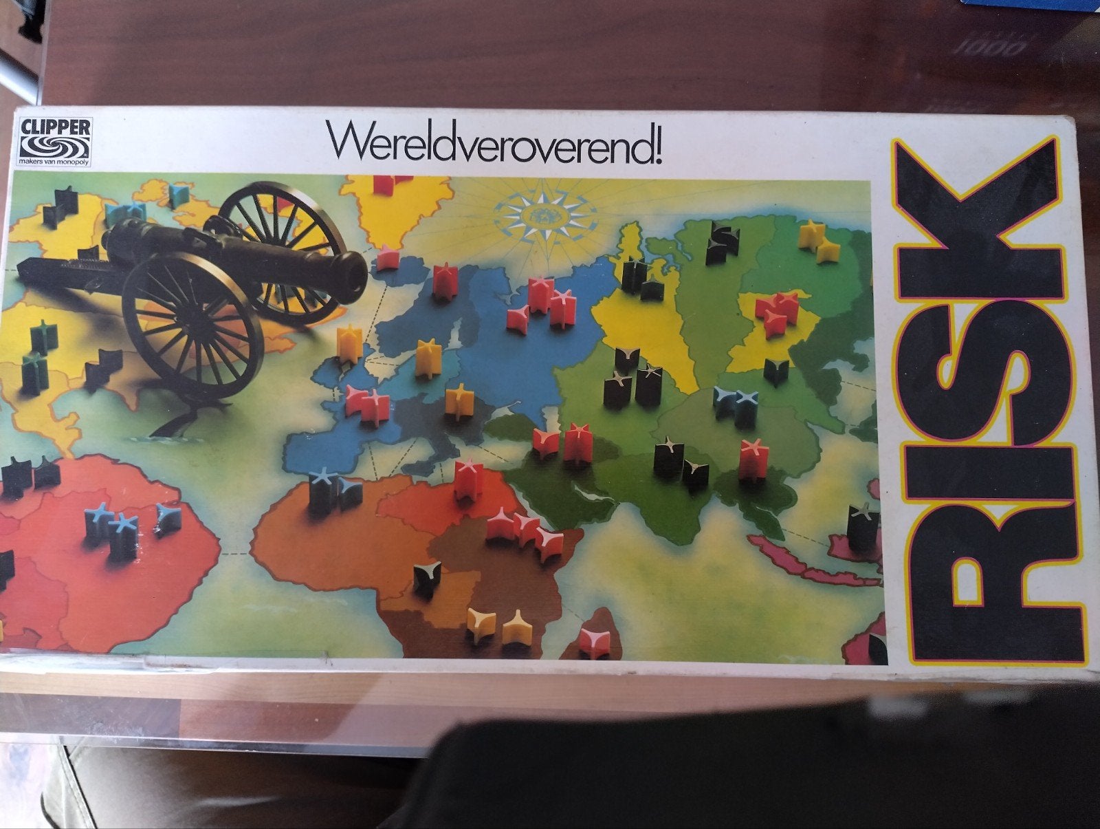 Risk Bordspel - Wereldveroverend! (Clipper), Vijf spelers of meer, Ophalen, Gebruikt, Clipper