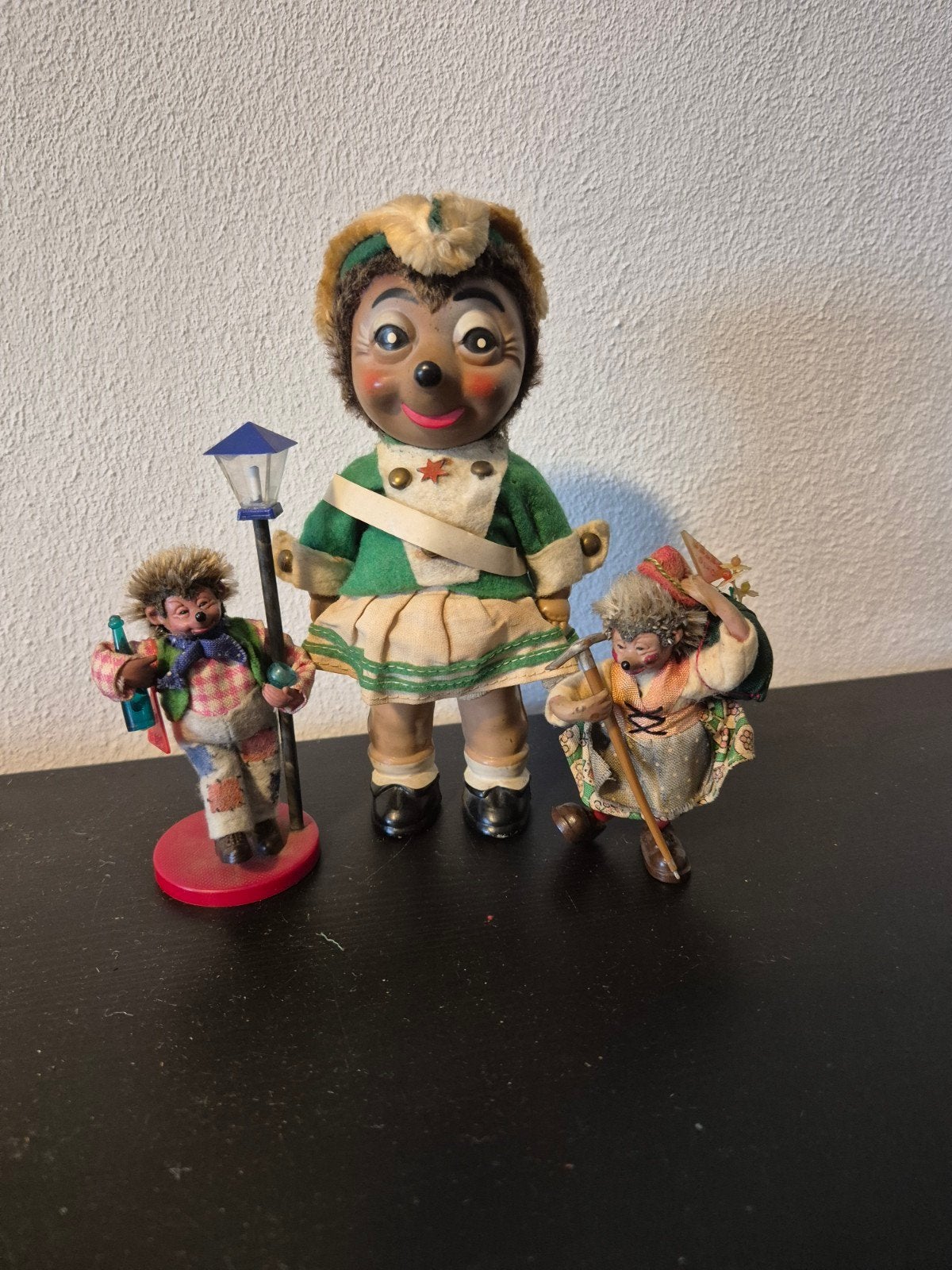 Originele Peter Egel Figuren - Set van 2 en 1 andere pop, Verzamelen, Ophalen of Verzenden, Gebruikt