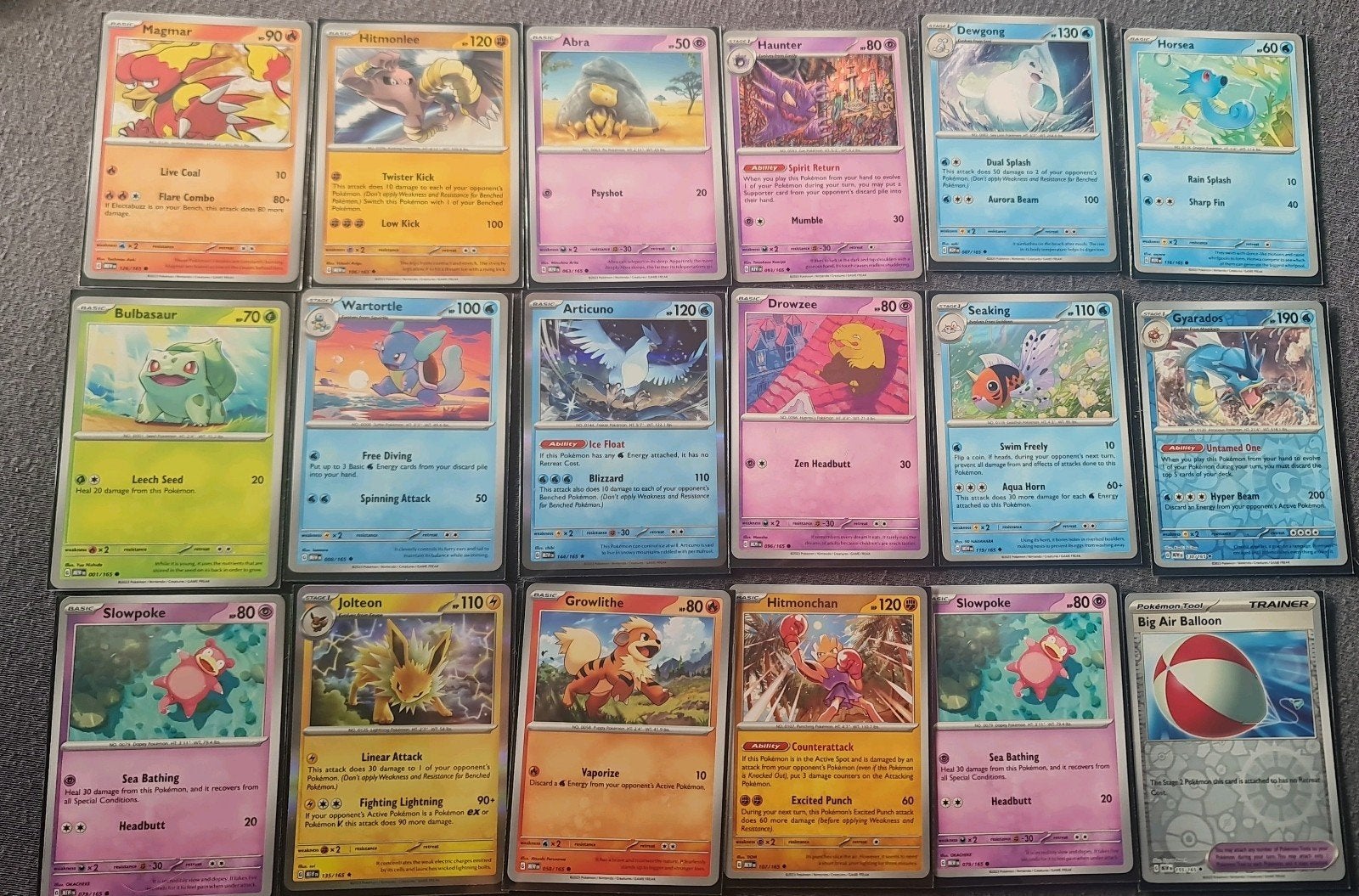 Pokemon 151, Ophalen, Nieuw, Meerdere kaarten, Foil