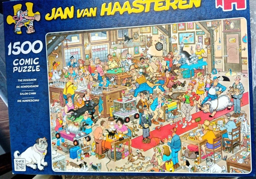 Hondenshow puzzel, Boeken, Ophalen, Zo goed als nieuw, Honden
