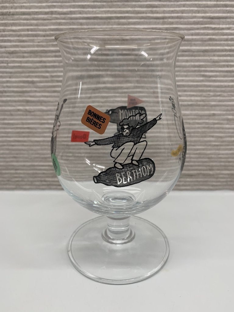 Nieuw Collector Duvel glas Berthom 2022, Ophalen of Verzenden, Nieuw, Glas of Glazen, Duvel