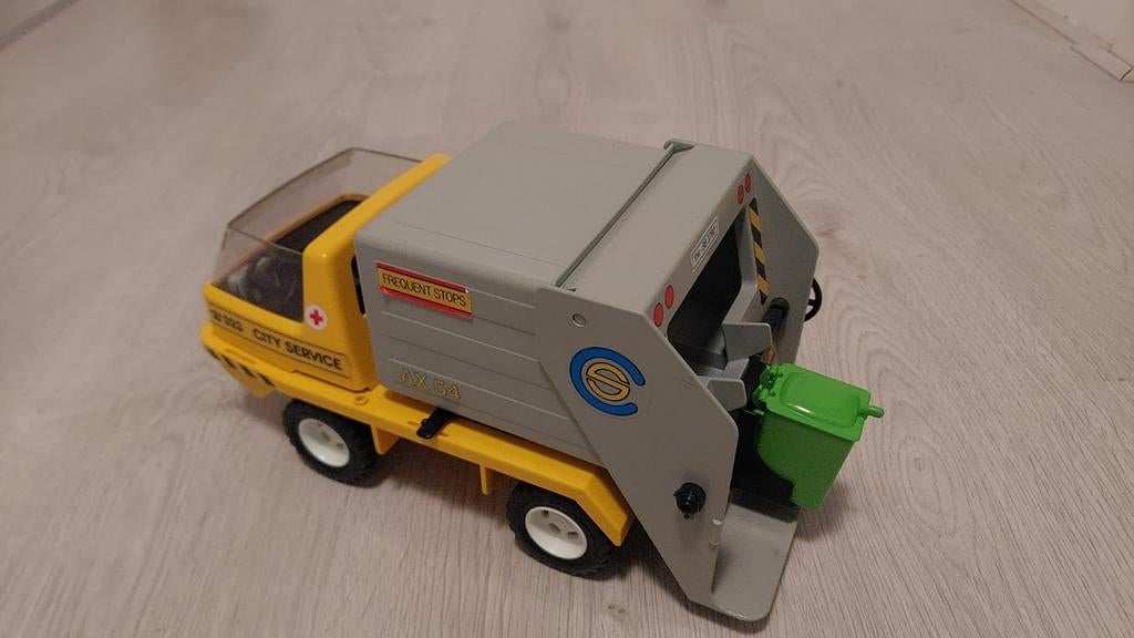Playmobiel vuilniswagen, Ophalen of Verzenden