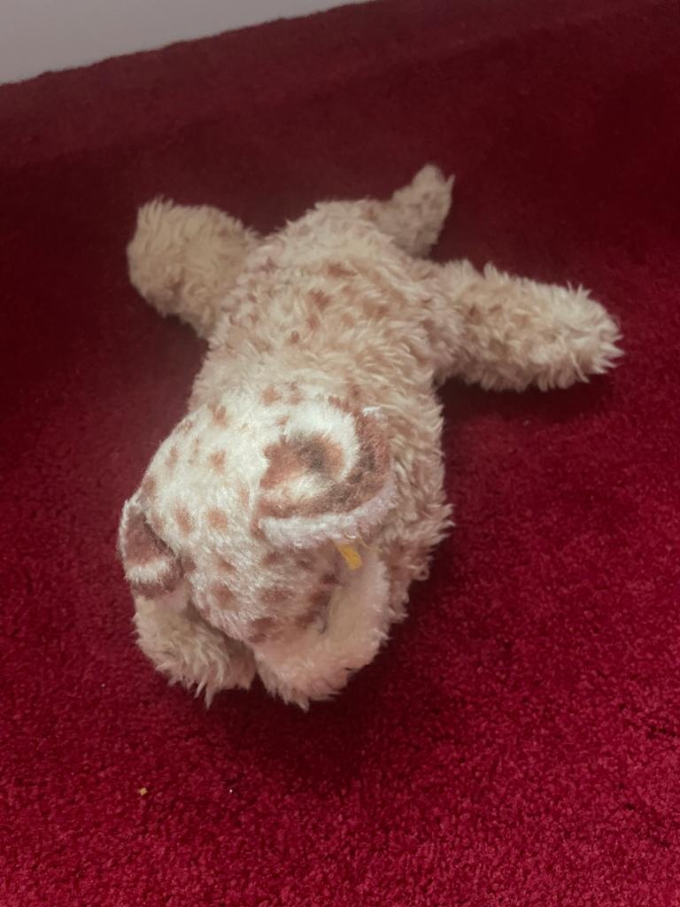 Steiff knuffel , panter 20 cm groot, Verzamelen, Dierenverzamelingen, Ophalen, Zo goed als nieuw, Wild dier