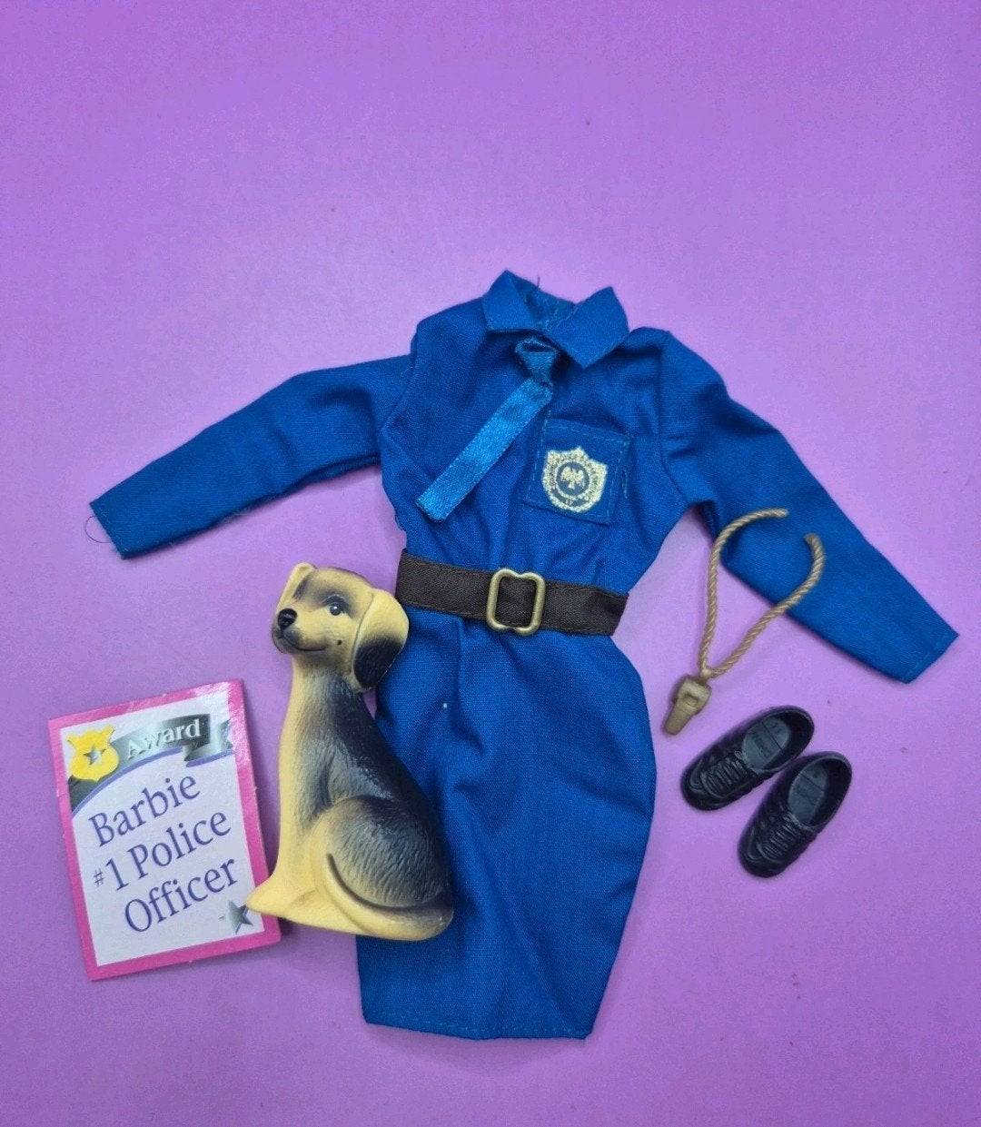 Barbie pop cool career fashions 1995 police officer, Ophalen of Verzenden, Zo goed als nieuw, Meisje
