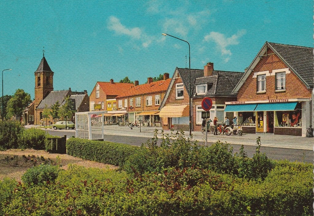 Vintage ansichtkaart Leersum, Utrechtse Heuvelrug, Ophalen of Verzenden, 1960 tot 1980, Gelopen, Utrecht