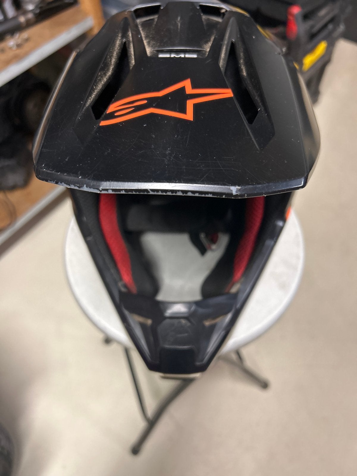 Alpinestars Offroadhelm  cross helm Maat S, Overige merken, Offroadhelm, Ophalen of Verzenden, S