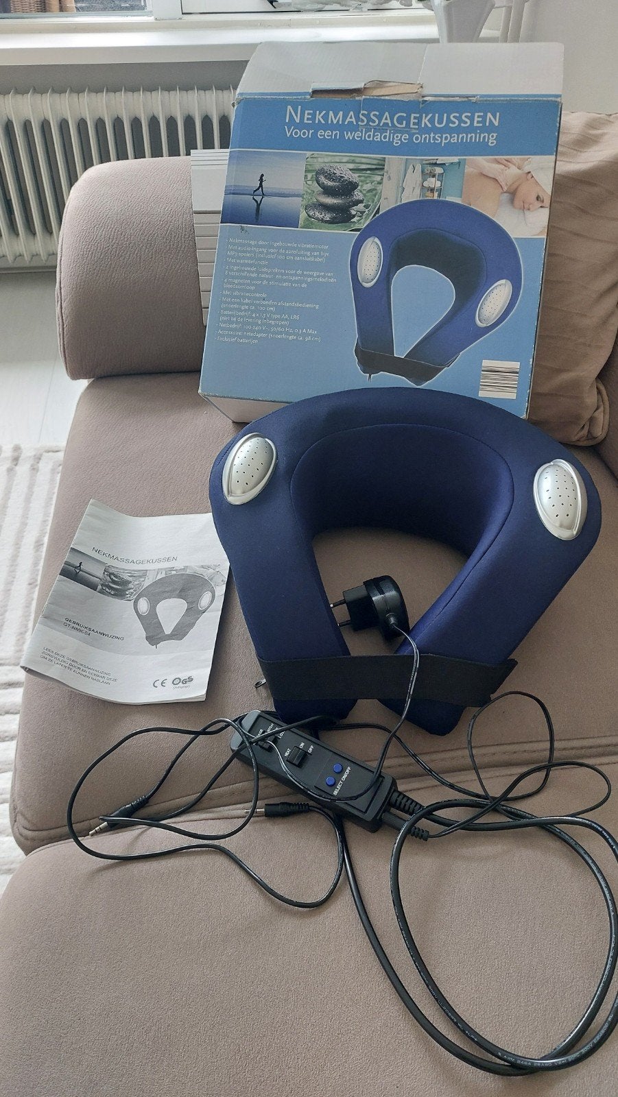 Nekmassagekussen voor ontspanning en comfort, Ophalen of Verzenden
