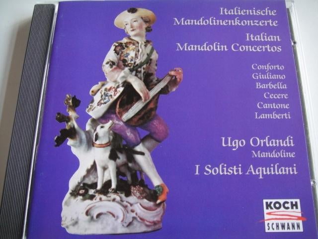 V/A Italienische mandolinenkonzerte CD KOCH SCHWANN, Ophalen of Verzenden, Barok, Gebruikt, Orkest of Ballet