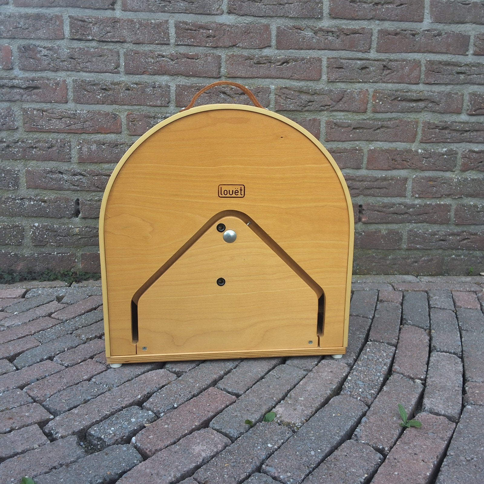 Spinnewiel, Louet S 40 koffermodel., Hobby en Vrije tijd, Spinnewielen en Spinnen, Ophalen, Gebruikt, Spinnewiel