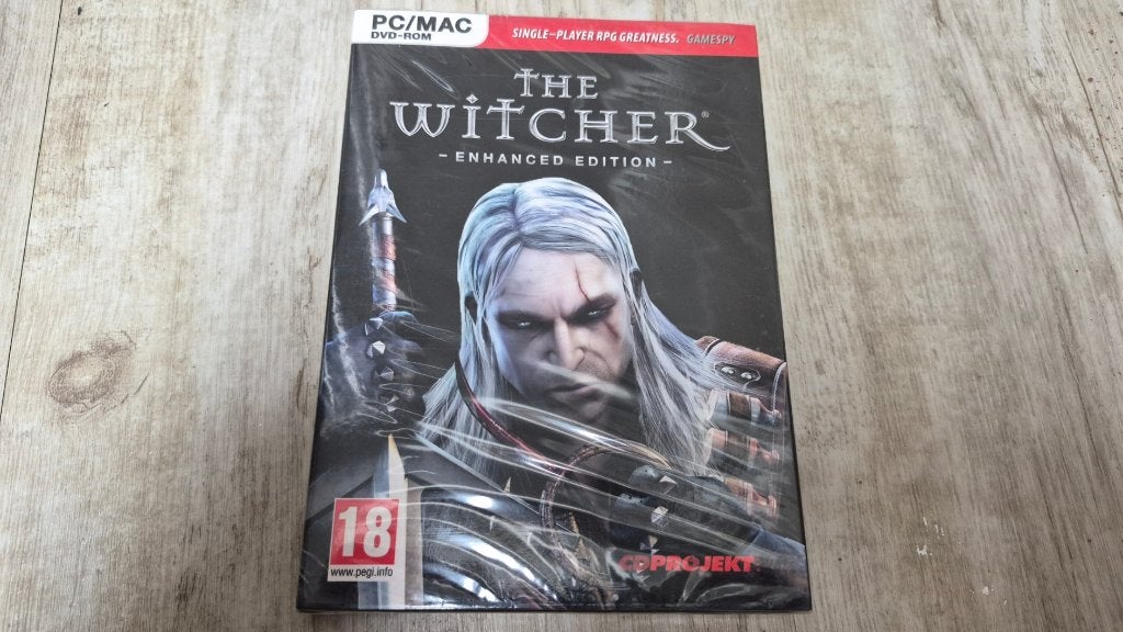 PC The Witcher Enhanced Edition (sealed), Avontuur en Actie, Online, Vanaf 18 jaar, 1 speler