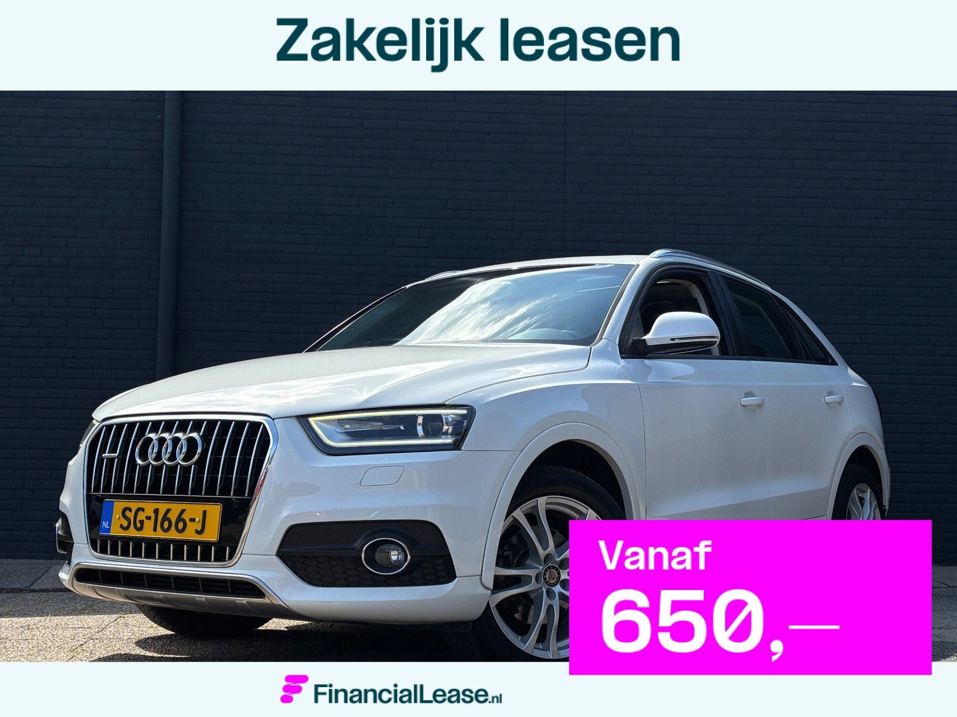 Audi Q3 2.0 TFSI quattro Pro Line S | Pano | Stoelverw. | Au, Euro 5, Gebruikt, 4 cilinders, Leder en Stof