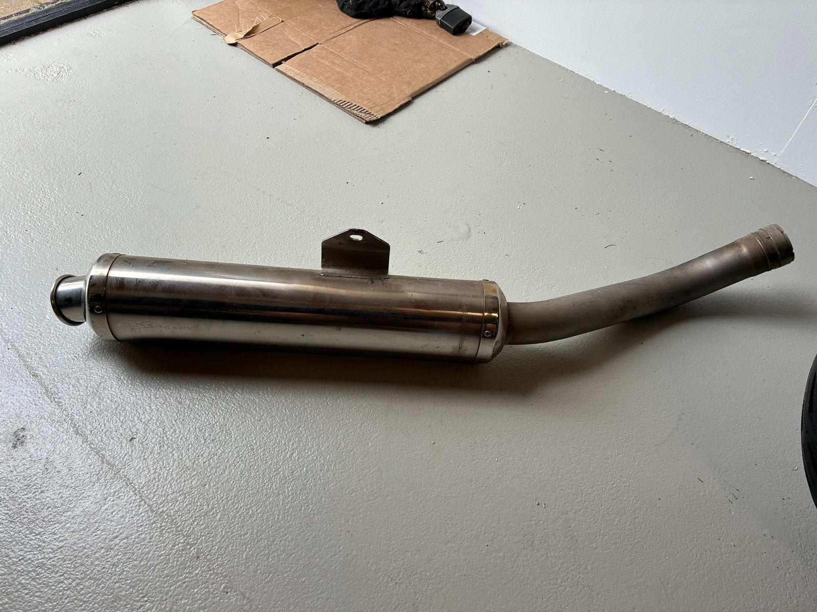 Uitlaat Kawasaki Z750 2003-2006, Motoren, Onderdelen | Kawasaki, Ophalen, Gebruikt