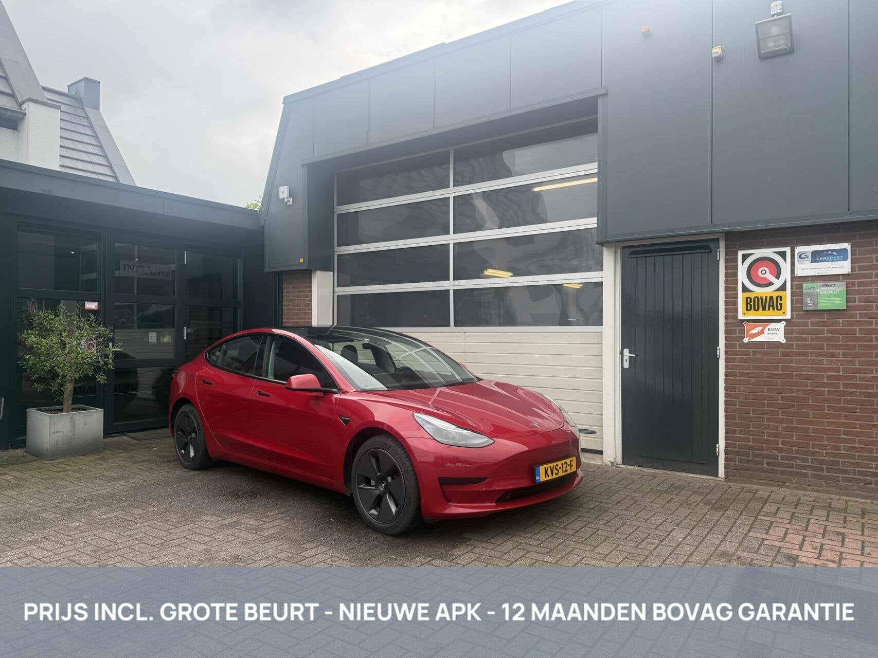 Tesla Model 3 Standard RWD Plus 60 kWh 36.000KM! SOH 92.7% *, Automaat, Achterwielaandrijving, Gebruikt, Zwart