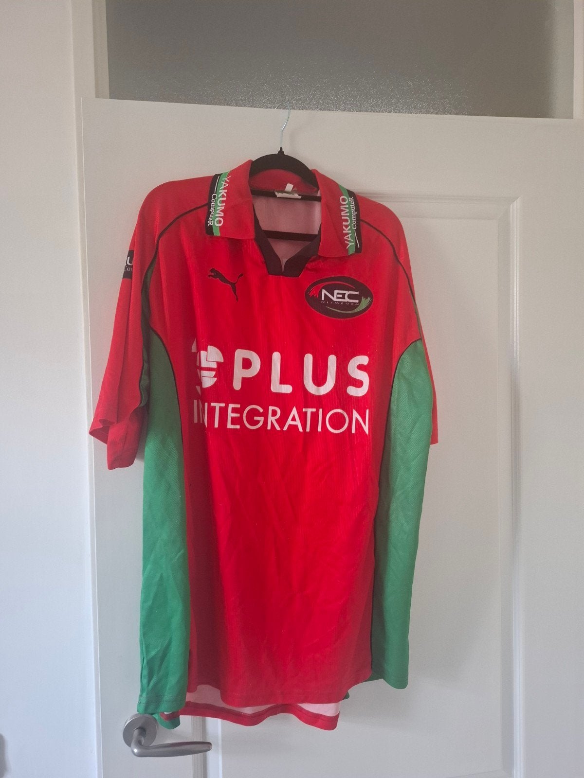 NEC Nijmegen voetbalshirt 99/00 XXL, Groter dan maat XL, Ophalen of Verzenden, Zo goed als nieuw, Shirt