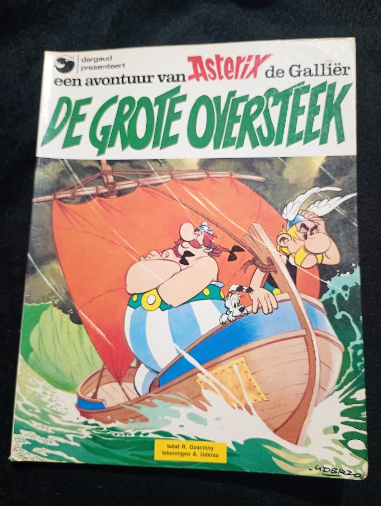 Asterix, De grote oversteek, Eén stripboek, Ophalen of Verzenden, Gelezen