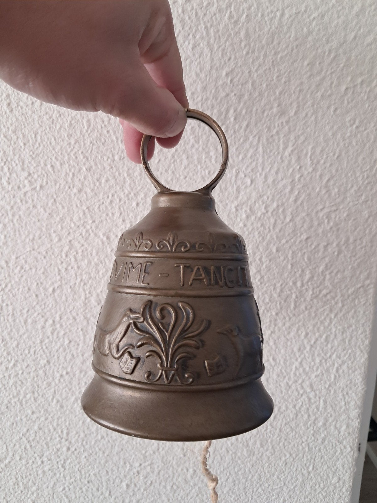 Koperen of bronzen kloosterbel, Antiek en Kunst, Ophalen of Verzenden