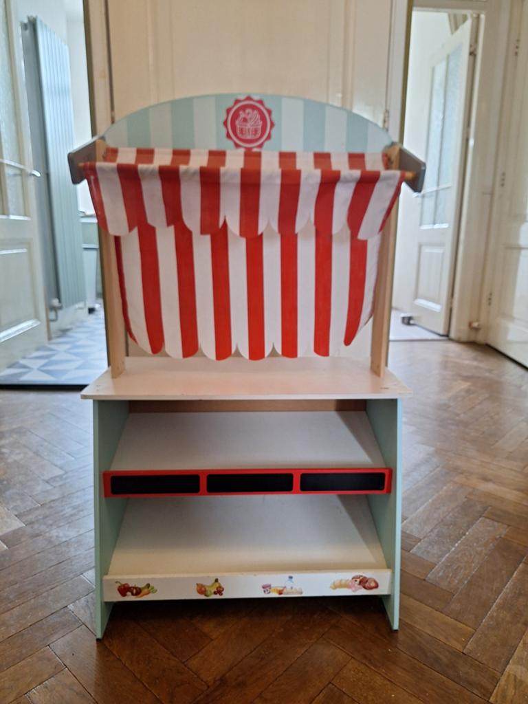 Houten Speelgoedkraam / Poppenkast, Kinderen en Baby's, Speelgoed | Overig, Ophalen of Verzenden, Gebruikt, Jongen of Meisje