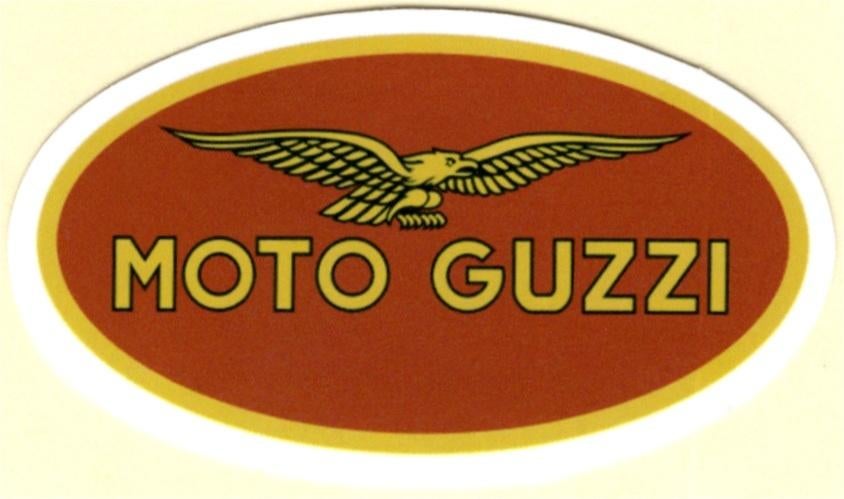 Moto Guzzi sticker #10, Ophalen of Verzenden