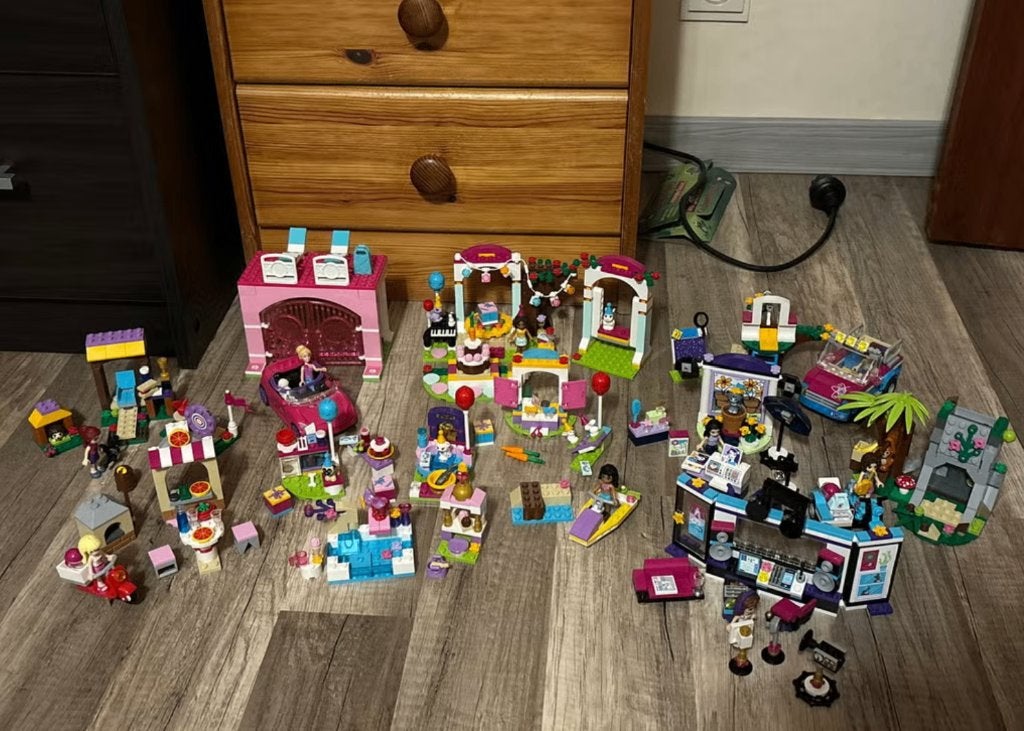 Lego friends collectie van 13 sets, Gebruikt, Lego, Friends, Ophalen of Verzenden