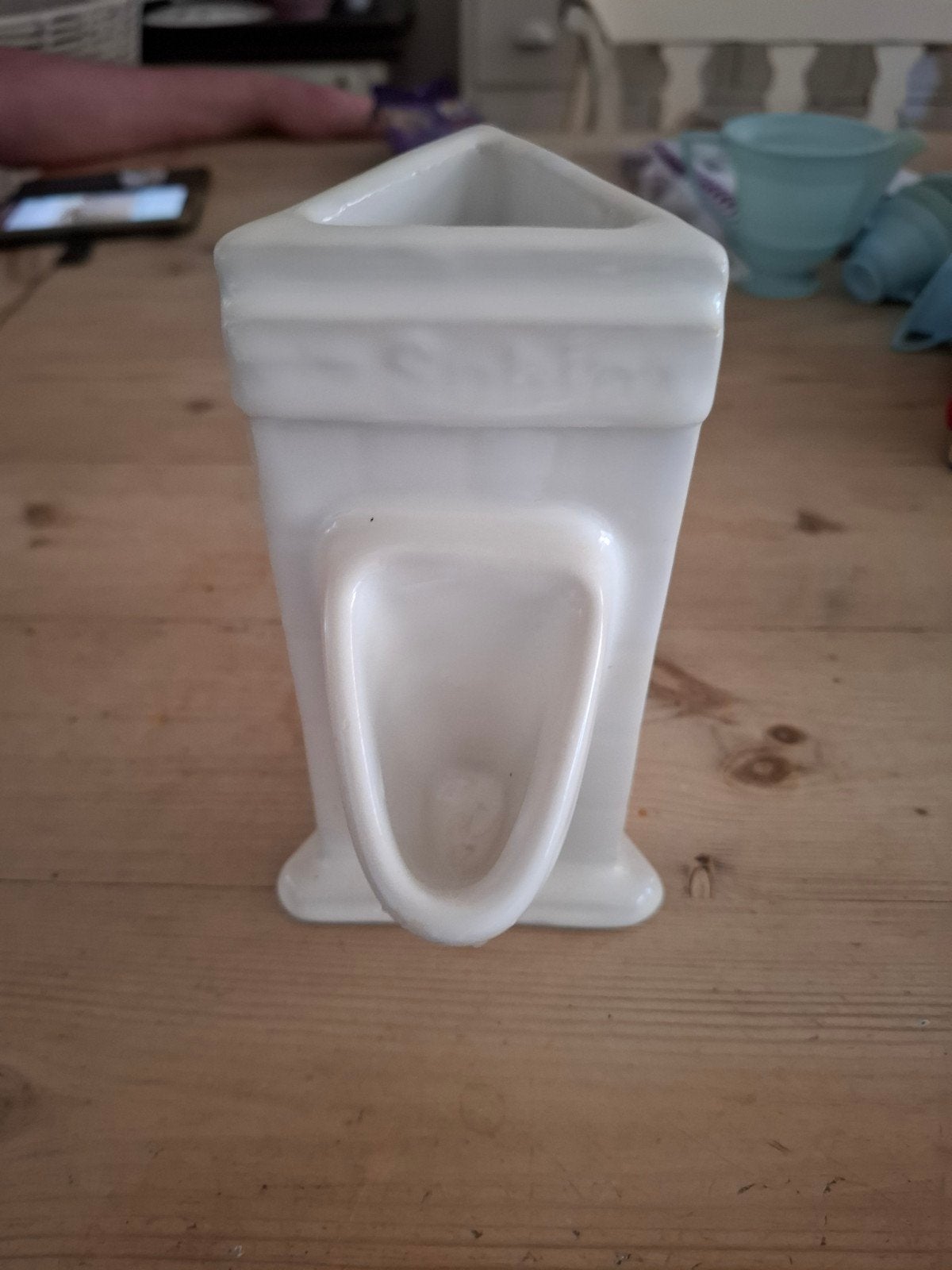 Vintage Sphinx urinoir vaasje - uniek decoratief item, Ophalen of Verzenden
