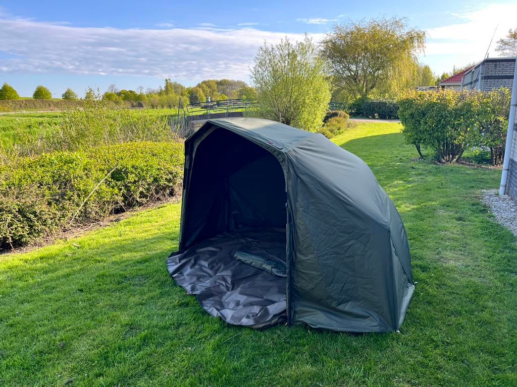 Jrc extreme tx brolly tent, Watersport en Boten, Hengelsport | Karpervissen, Ophalen, Zo goed als nieuw, Overige typen