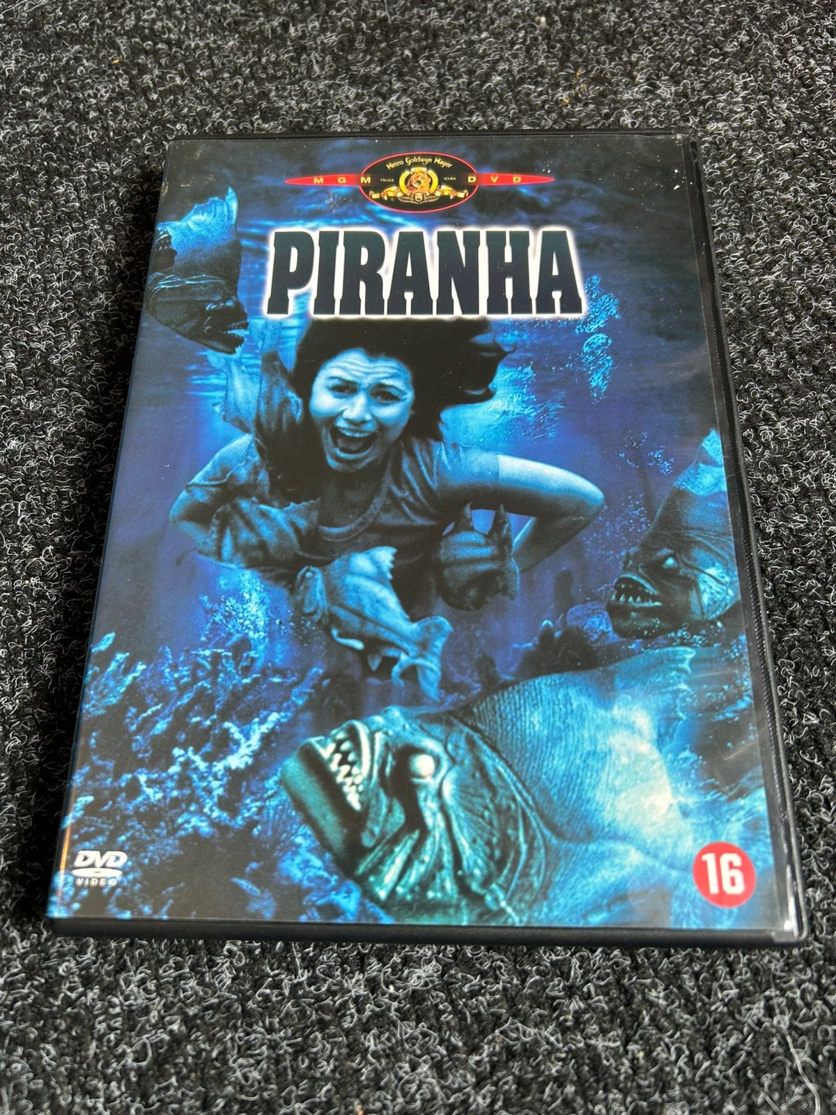 Piranha op dvd 1978 (origineel), 1960 tot 1980, Gebruikt, Vanaf 16 jaar, Ophalen of Verzenden
