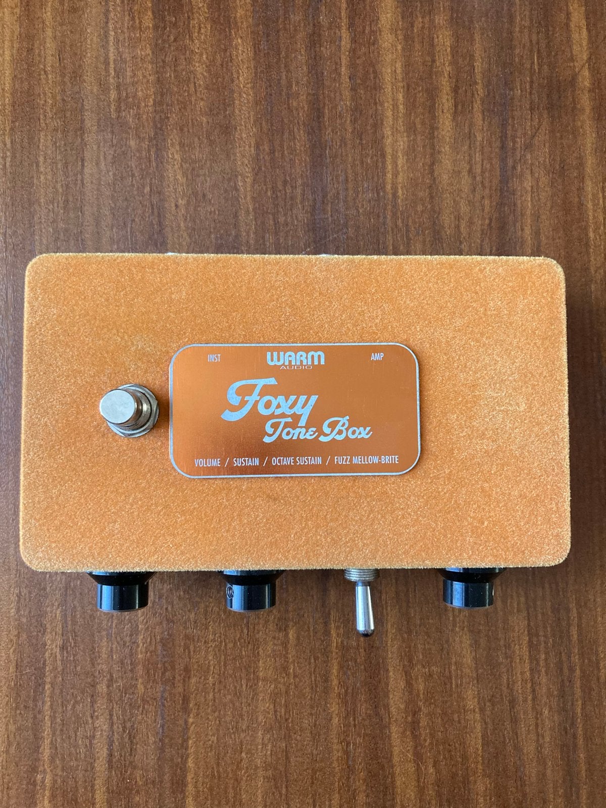 Warm Audio Foxy Tone Box Fuzz Pedaal, Ophalen of Verzenden, Zo goed als nieuw, Distortion, Overdrive of Fuzz